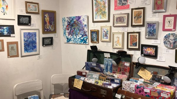 峰雪mineyuki東京個展 made blue展11