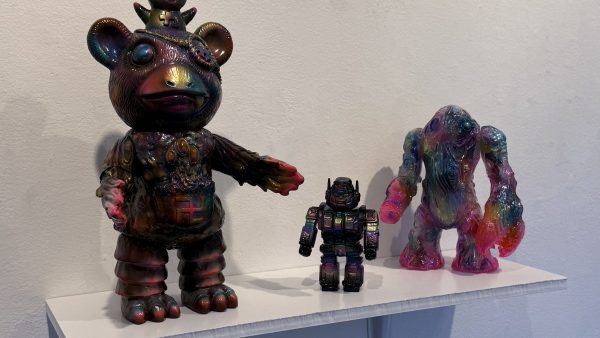 Sofubi Kaiju custom toy show