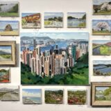 バイクで旅して絵を描く人２