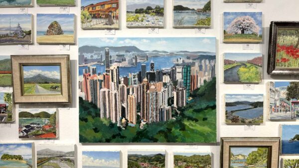 バイクで旅して絵を描く人２