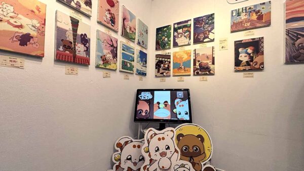 二尾の小狐てnこ