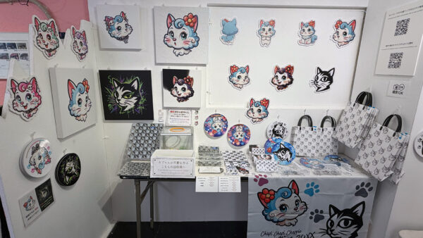 ちゃぴチャッピー展　もふにゃんとキリネコ　夏祭り
